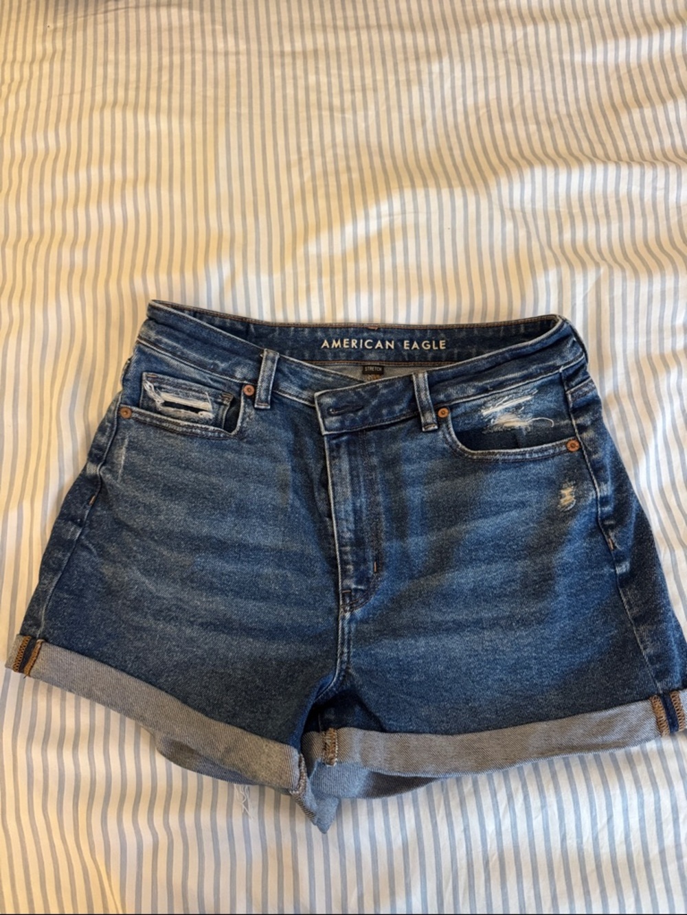 American Eagle Outfitters Medium Blue Denim Shorts